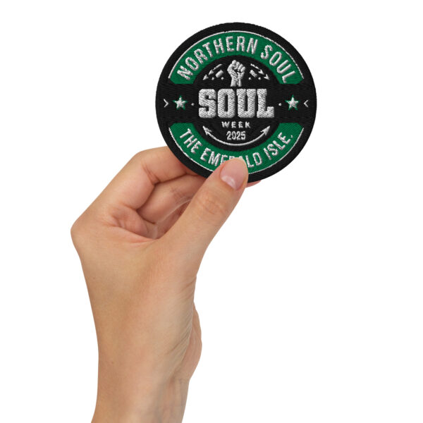 Northern Soul Week Embroidered Patch
