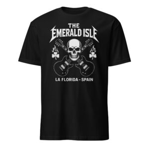“The Emerald Isle” Skull Guitar Tee