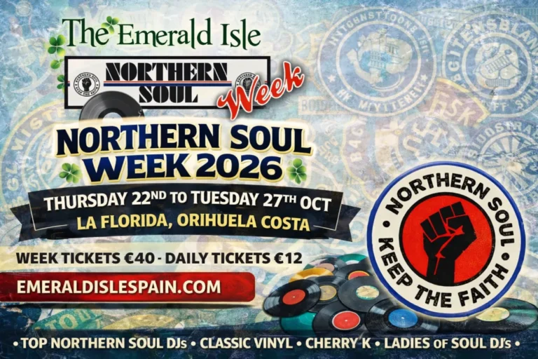 Northern Soul Week 2026 at THE EMERALD ISLE