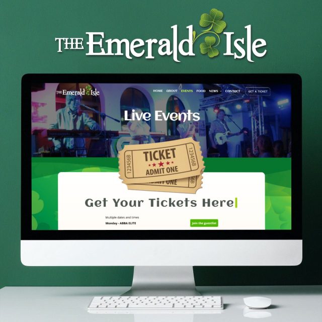 New Event Ticket Booking System at The Emerald Isle