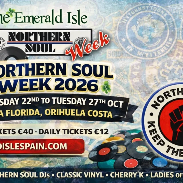 Northern Soul Week 2026 at THE EMERALD ISLE