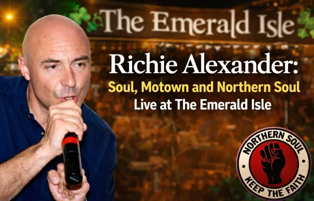 Richie Alexander: Soul, Motown and Live Music Powerhouse at The Emerald Isle