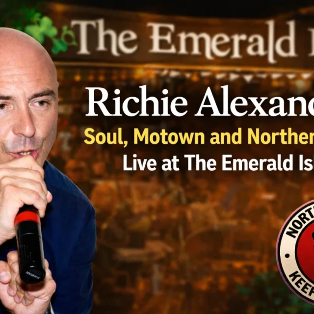 Richie Alexander: Soul, Motown and Live Music Powerhouse at The Emerald Isle